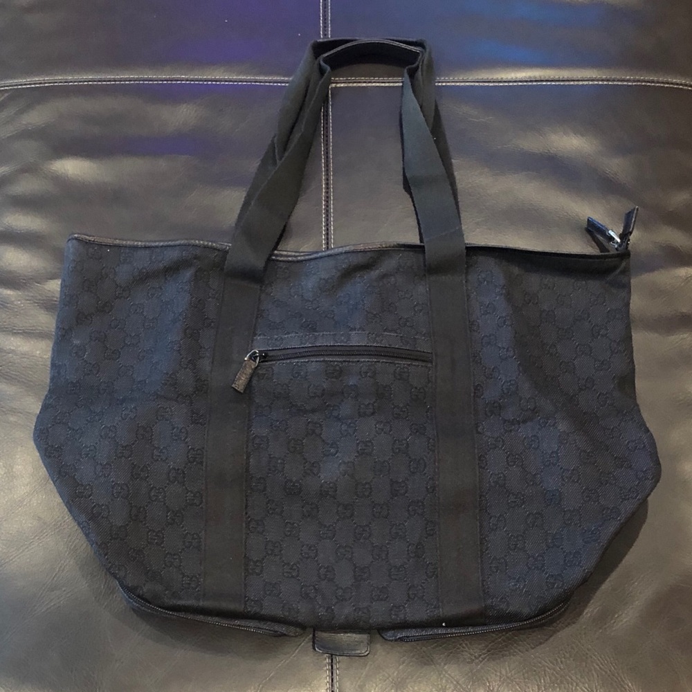 Authentic Gucci Canvas Tote